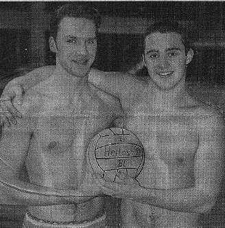 Hellas Youngster Tim Krger und Nils Frank